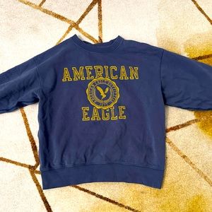 American Eagle Logo Crew Neck Sweatshirt